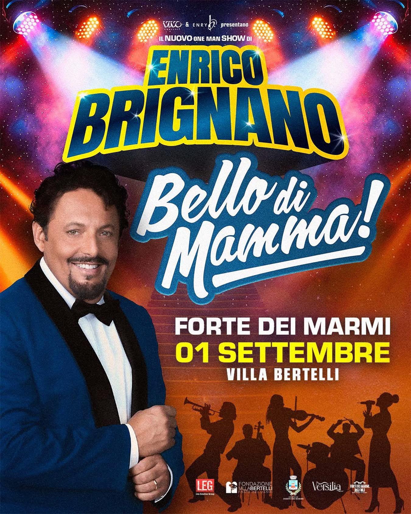 VILLA BERTELLI LIVE 2026: "ENRICO BRIGNANO"