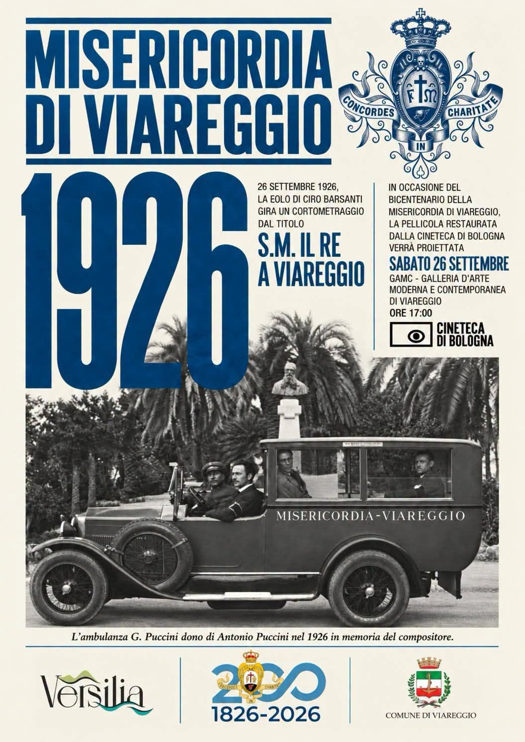 MISERICORDIA DI VIAREGGIO 1926