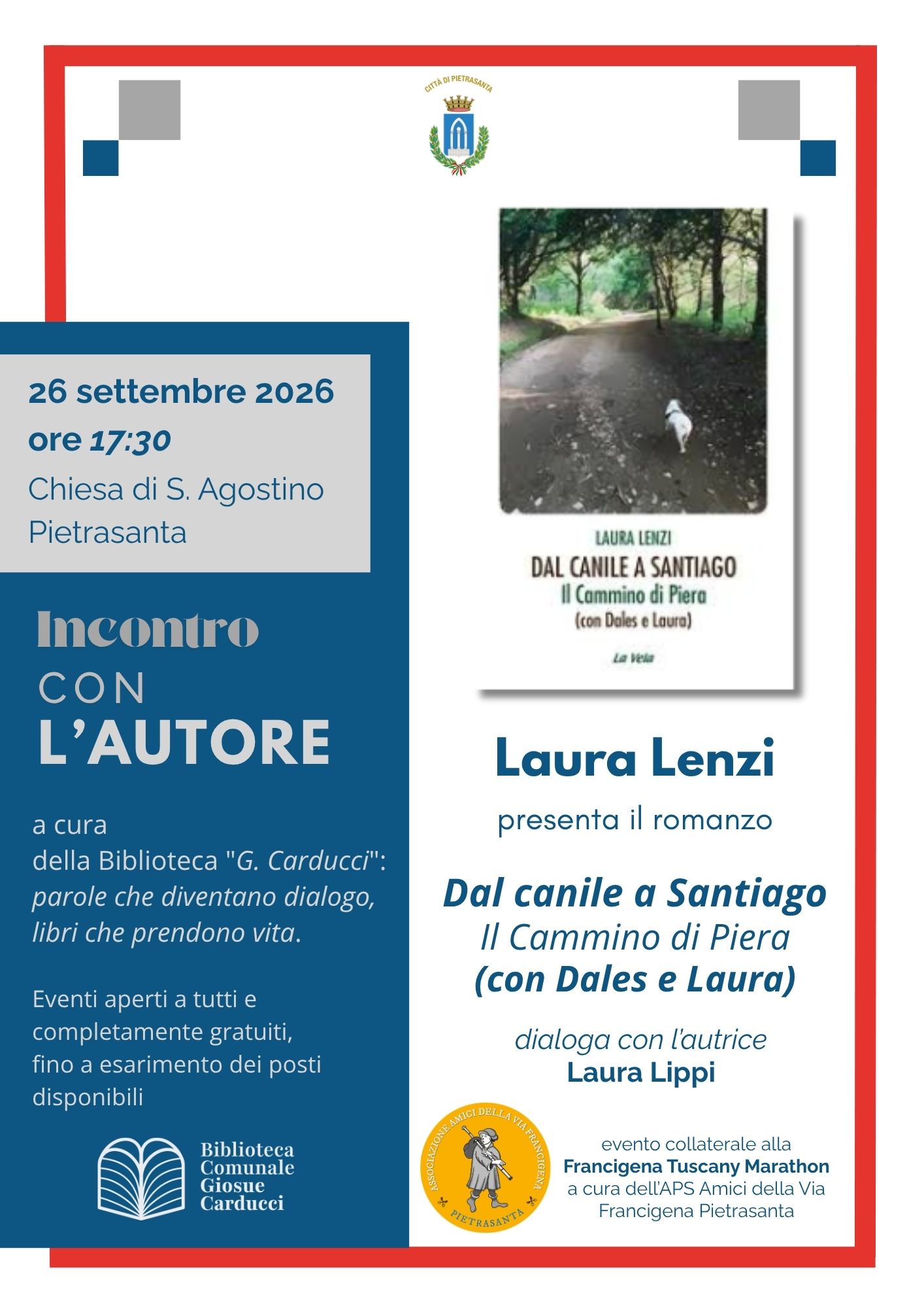 INCONTRO CON L'AUTORE: LAURA LENZI