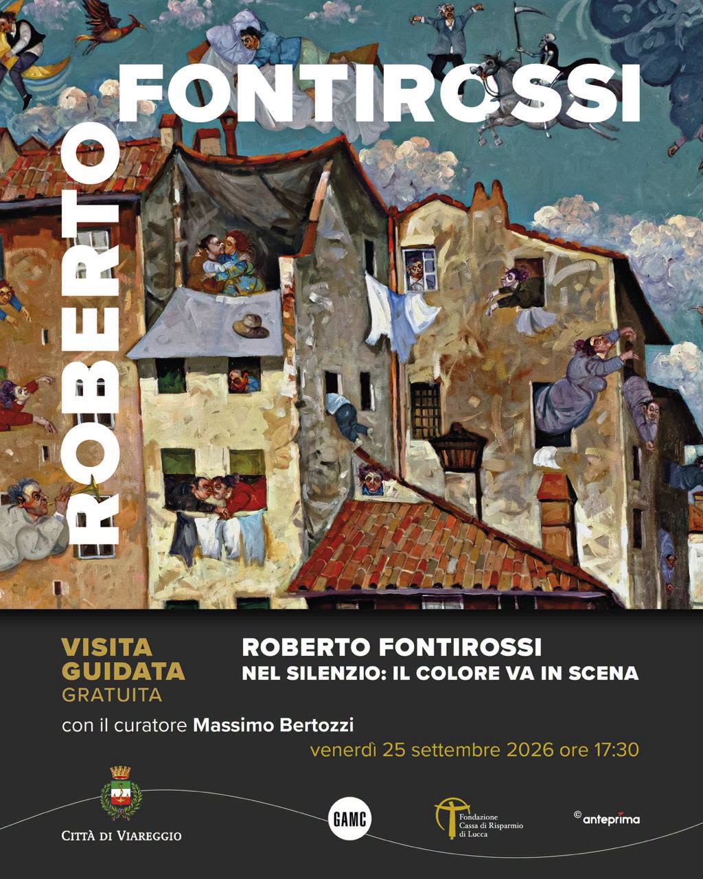 ROBERTO FONTIROSSI – “NEL SILENZIO: IL COLORE VA IN SCENA”