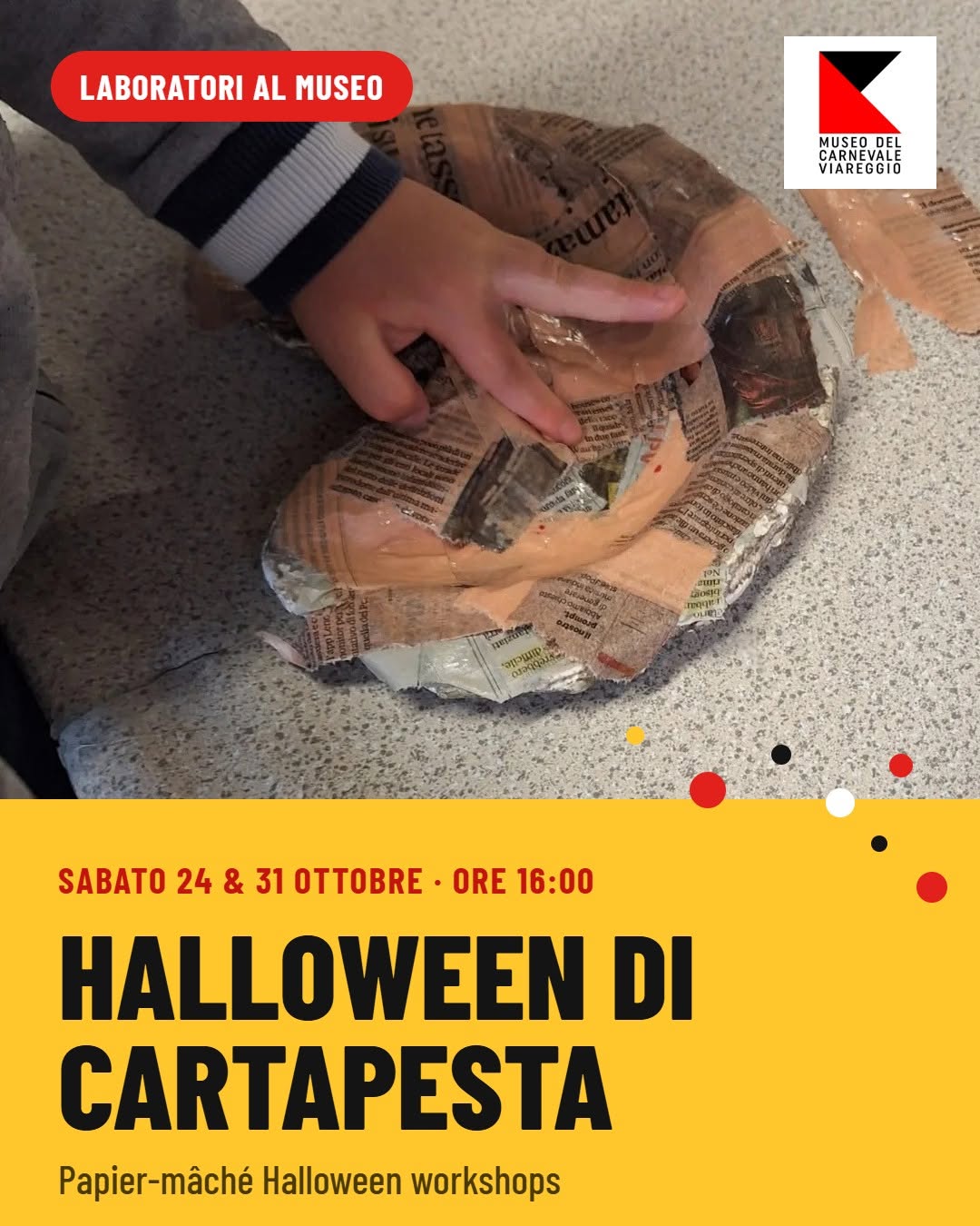 APPUNTAMENTI DI OTTOBRE AL MUSEO DEL CARNEVALE